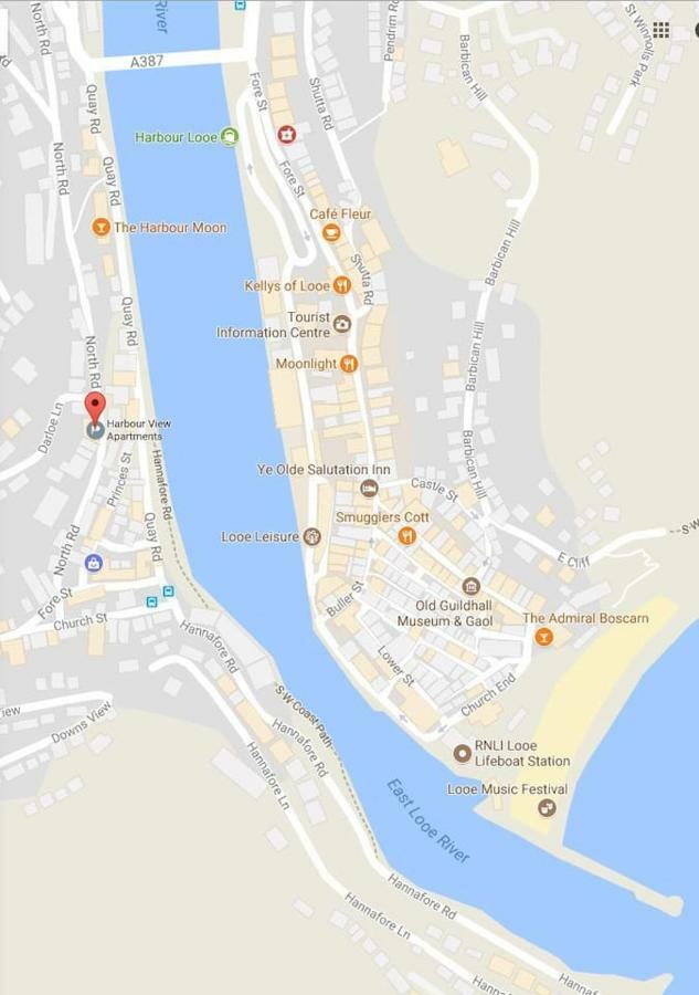 西卢港Polmear Harbour View With Terrace公寓 外观 照片